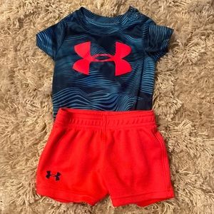 3-6 Baby Boy Under Armour Outfit